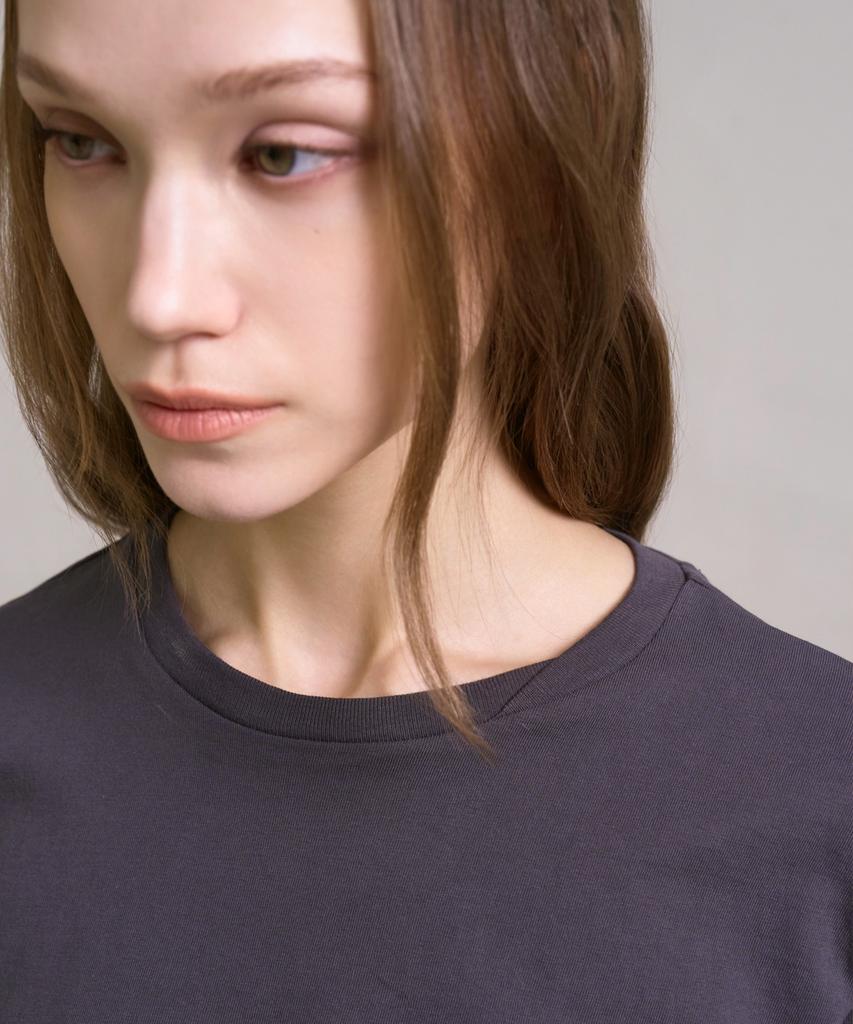 SSIN AND LEE Dart T-Shirt Charcoal