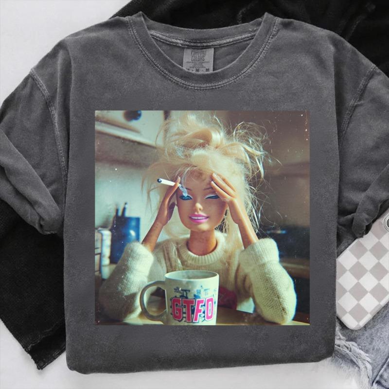 Baby Face Emoji Tshirt Popular Online Tshirt Awkward Tshirt for Women Summer New Retro Unisex Cotton Casual Fashion Tshirt