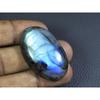 76Cts. Natural Labradorite Blue Fire Oval Cabochon Loose Gemstone 26X40X08MM B-06