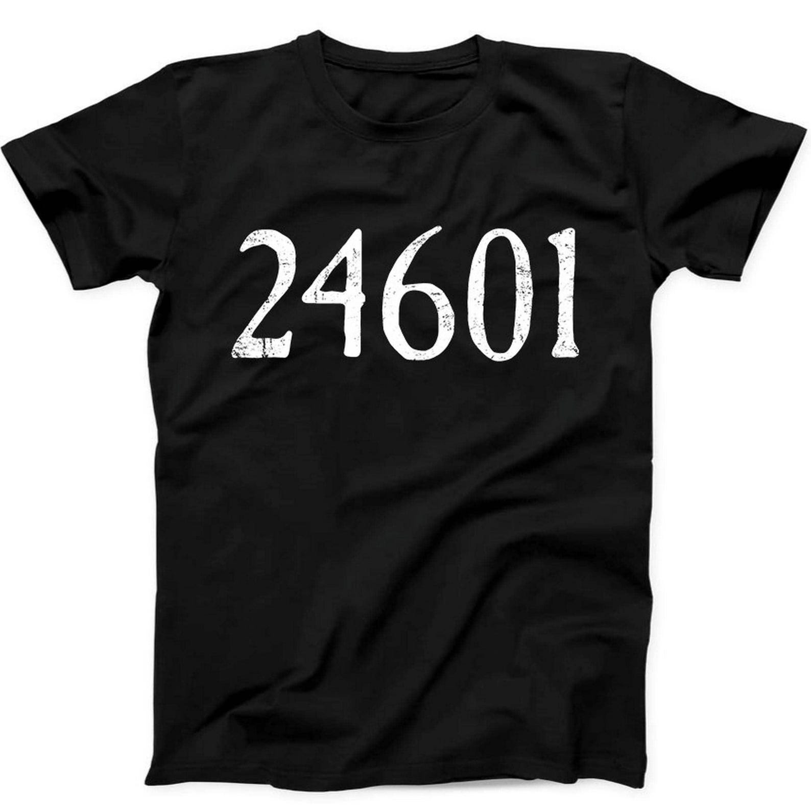 24601 Inspired By Les Miserables Funny Gift Black Tee T Shirt B361 M