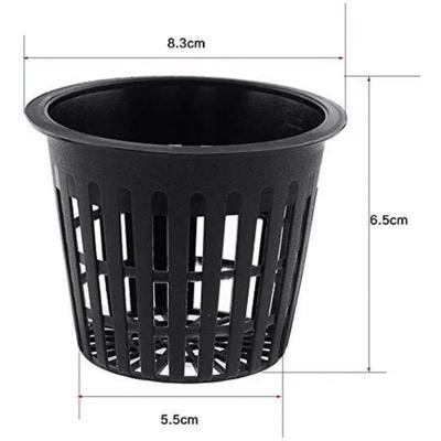 10/20/30PC 3 Inch Heavy Duty Net Pots Hydroponic Cups Garden Slotted Mesh Net Cups Plant Nursery Net Pots Hydroponics Slotted