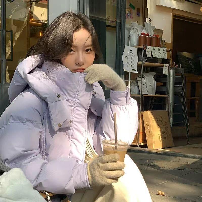 Down Jacket for Women Autumn and Winter New Short Loose Thick Cotton Coat Small Cotton Coat Jacket