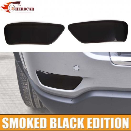 Rear Fog Light Trim Smoked Black Fog Lamp Bezel for Jeep Grand Cherokee 2011-20