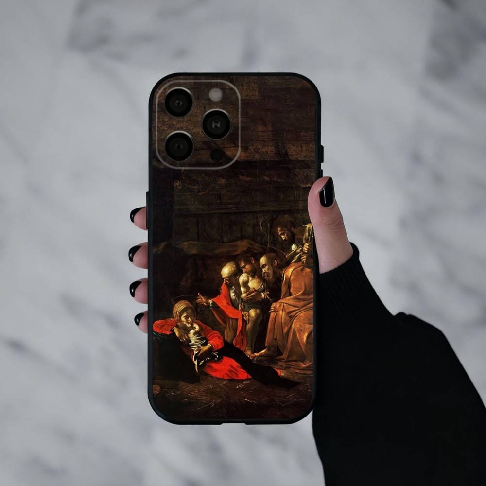 C-Caravaggio-O P-Painting-G Phone Case For iPhone 17pro, 16,15,14,13,12,11 X XR Plus,Others Soft Black Cover