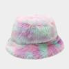 Women's Trendy Autumn & Winter Internet-Famous Fashion Colorful Plush Fisherman Hat - Best-Selling Long Plush Warm Hat