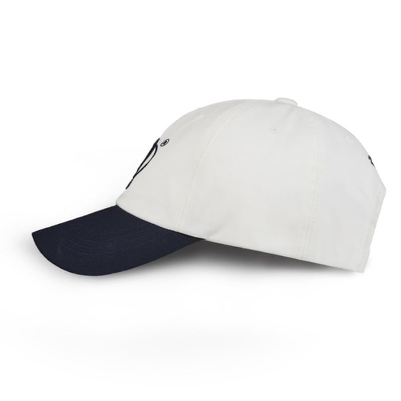 RIGOON STUDIO Planet R Two-Tone Ball Cap (White & Navy)