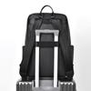 Men's Business Backpack Large Capacity Multi-compartment Lightweight Shoulder Bag for 15.6 Inch Laptop Commuter Leather Bag