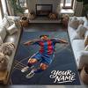 Lamin Yamal Personalized Text Floor Rug Office Rug Design For Study Room Entryway Game Room Playrooms Antislip Carpet Decorate Offices