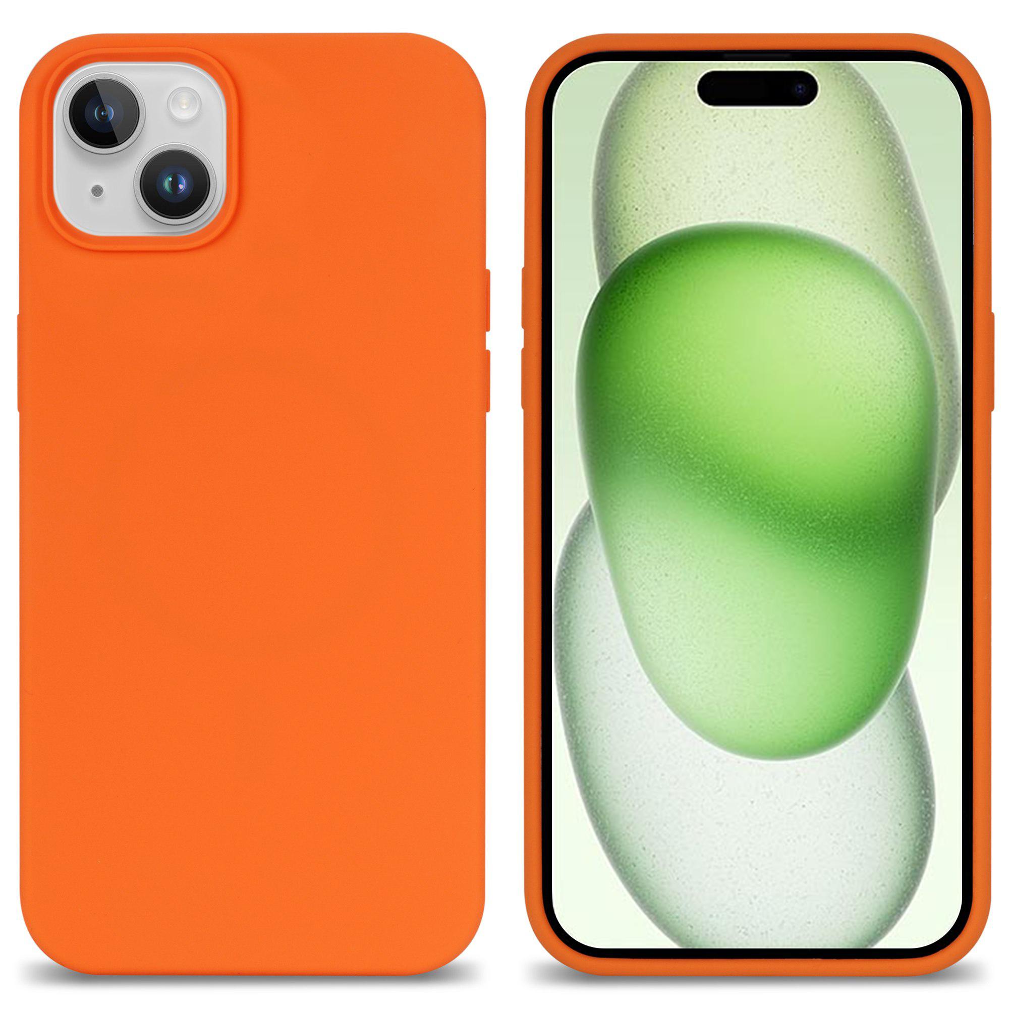 

For iPhone 14 Case Shockproof Soft Silicone Phone Cover Black