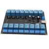 16 Channel Relay Board USB Serial Port Control Switch SPDT Relay Module for ON OFF Electrical Equipment 7‑38V