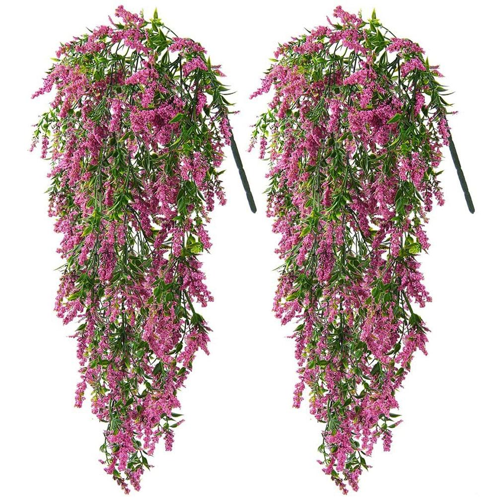 Event Decor Home Decoration As Shown Hanging Decor Artificial Lavender For Home Decoration Hanging Vine Vibrant Home Decor