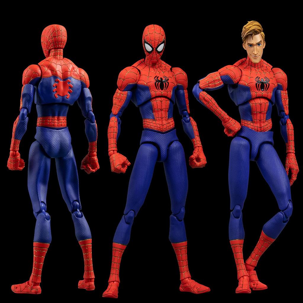 Into the SV Action Peter ABS PVC Action Figure Spider-Man Spider-Verse B. Parker/Spider-Man Non-Scale & Pre-Painted
