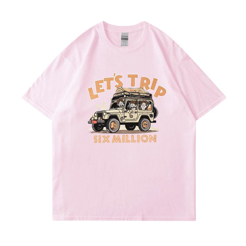 Sturniolo Triplets Let's Trip 6M Safari Hoodies Women Men Fashion Funny Casual  Y2Summer Cotton T-shirt