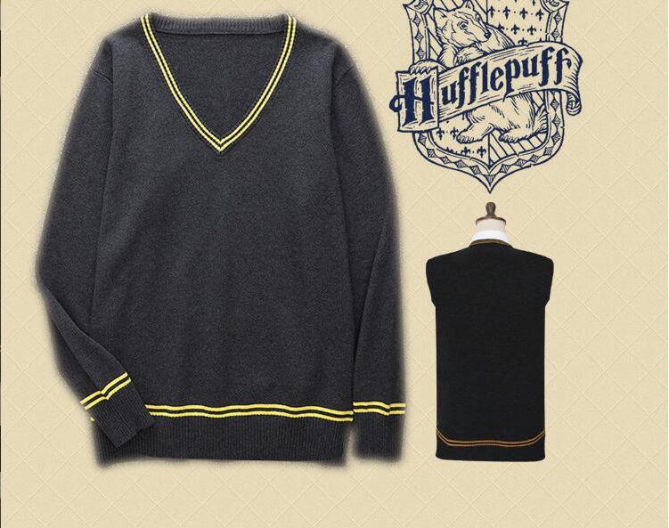 Gryffindor V-Neck Sweater Vest - Long Sleeve Harry Potter Pullover
