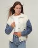 Butella 14943 Milky Button-down Sweater