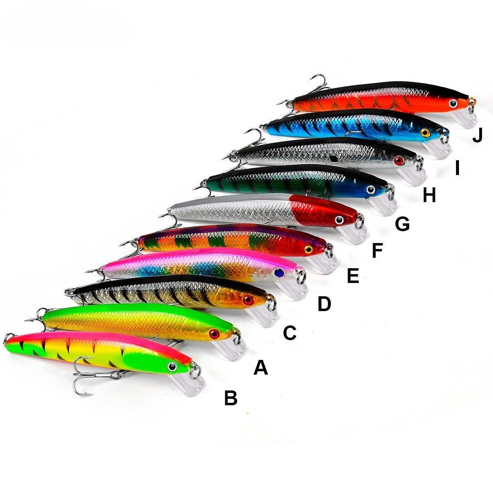 1Pcs Fishing Lures 10 Colors Artificiais Para Pesca Fishing Lures 10cm 8G Wobblers Jig Crankbait Swimbait Fishing