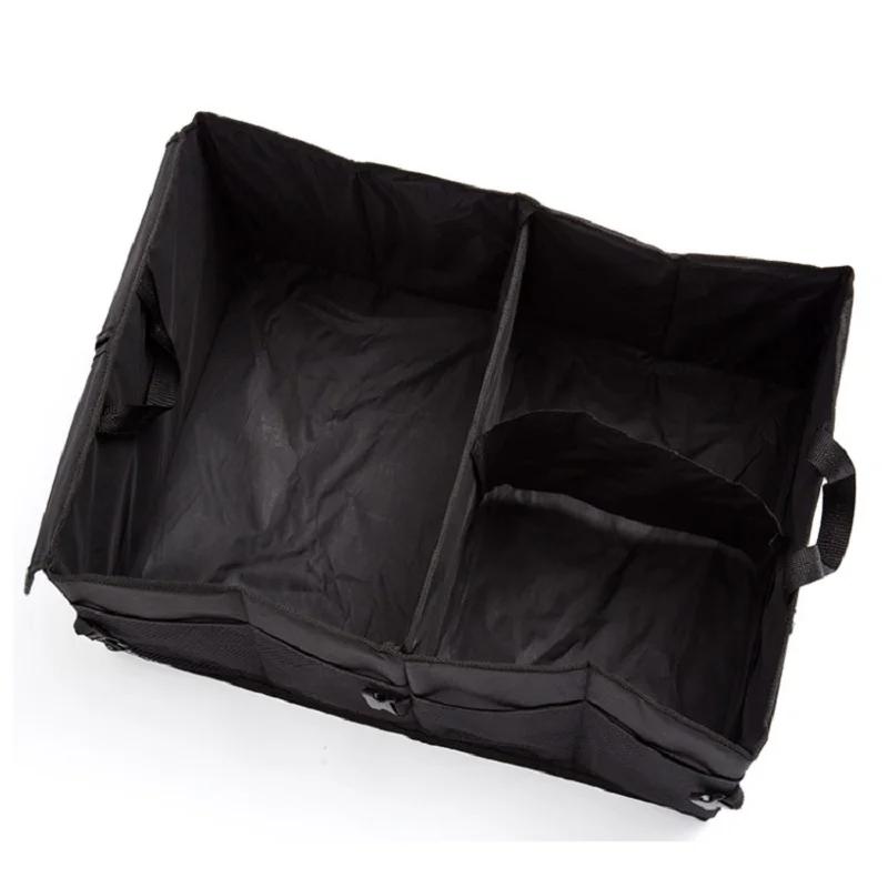 Collapsible Car Trunk Storage Box Large Capacity Multi Pockets Car Storage Container Super Durable Cargo Auto Storage Tool