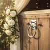Stall Door Pull Square Mounting Plate Horse Curved Loop Four Holes Barn Handle for Gate