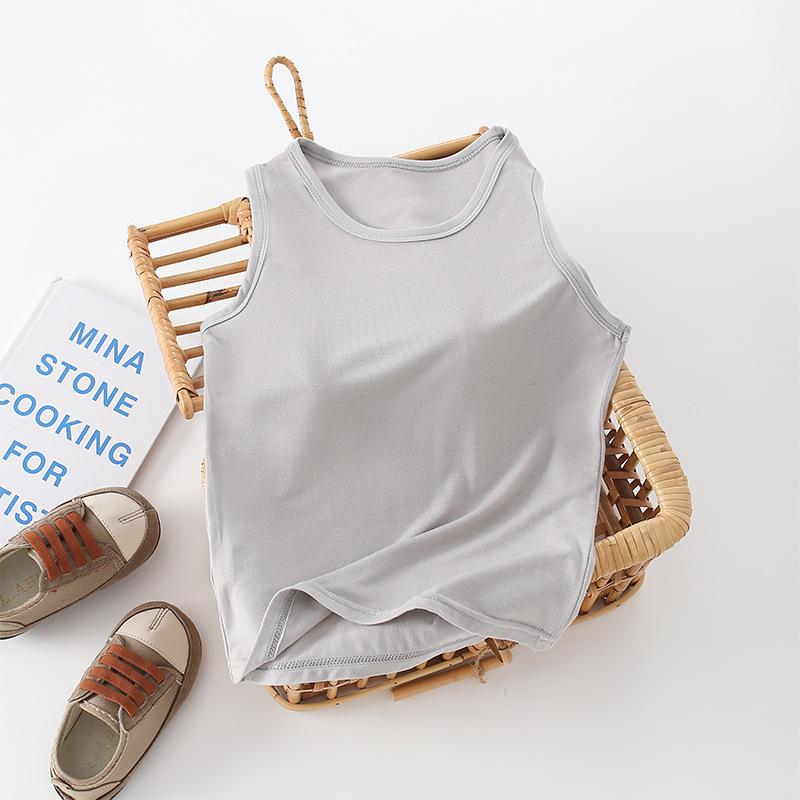 Children's Summer Modal Ice Silk Sleeveless Vest