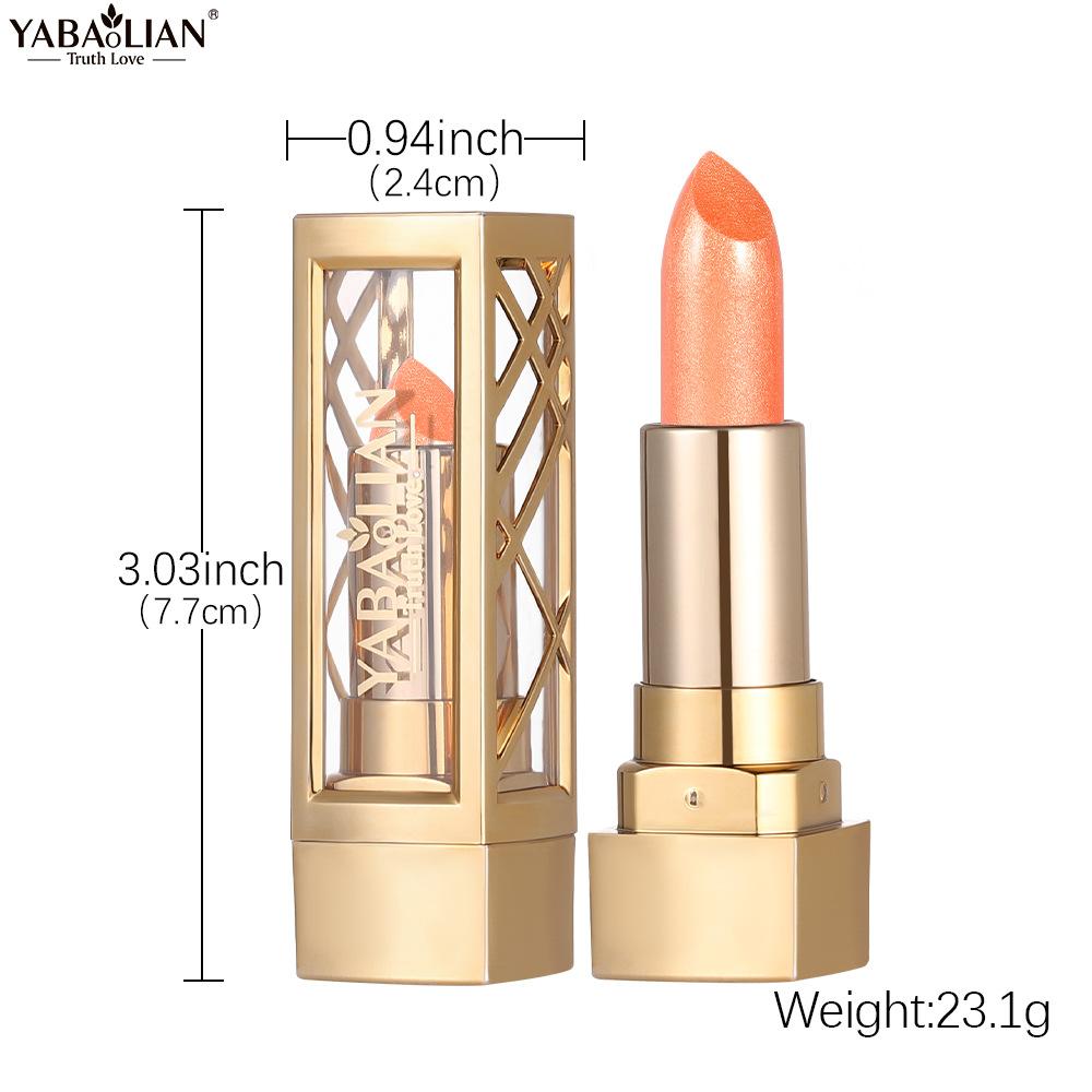 Rossetto Scintillante Rossetto Lucidalabbra Perlato Colore Labbra Metallico Rossetto Vellutato Opaco con Glitter Rossetto Impermeabile Lucidalabbra Idratante Nude