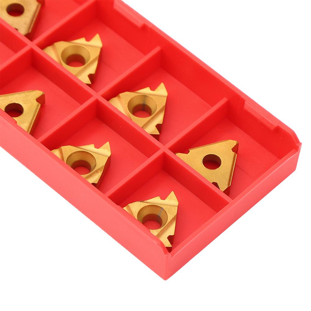 16IR AG60 Carbide Inserts Blades Lathe Cutting Turning Tool for Steel Cast Iron Processing