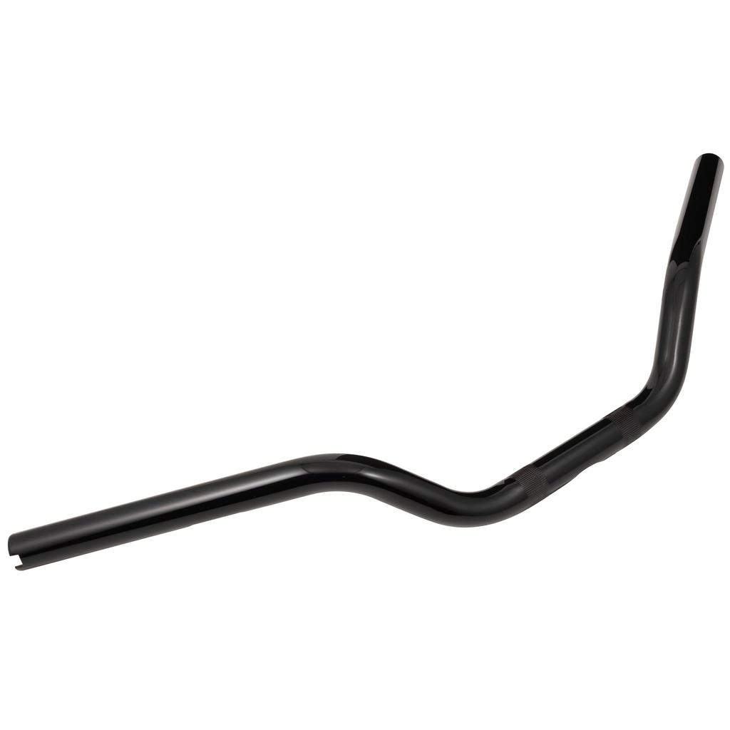 Kijima Motorcycle Parts Handlebar XLX Style for Electronic Throttle Steel Black Finish Harley 25.4 HD-04675