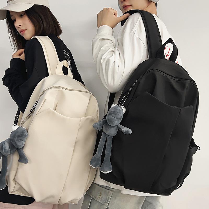New Elementary School Bag Girls Junior High School Boys Splicing Backpack