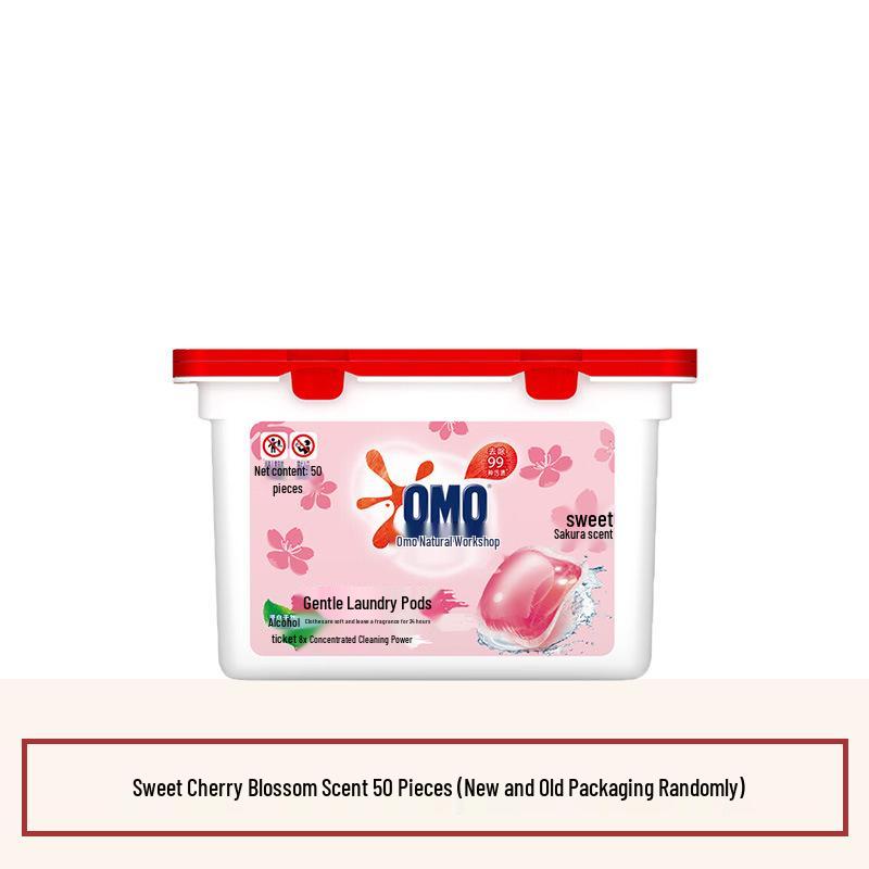 Mystic Lavender 3-in-1 Laundry Pods: Stain Remover, Sterilizer, Mite Remover with Long-Lasting Fragrance.