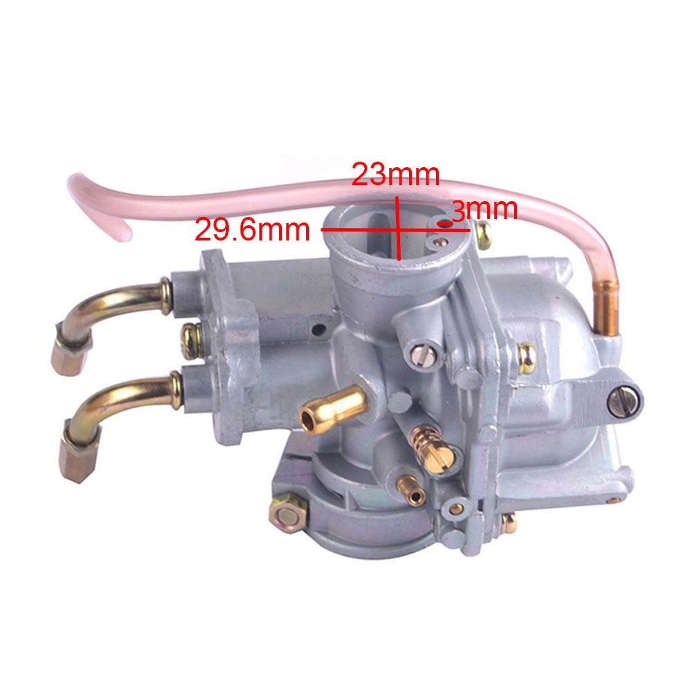 FLYPIG Carburetor Carb + Air Filter Box Kit for Yamaha Y ZINGER PW 50 PW50 QT50 YT60 3 Wheeler YF60 ATV