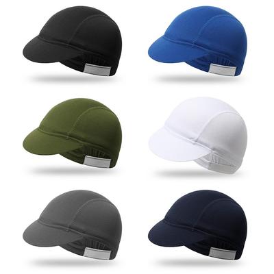 Protection Quick-Drying Solid Color Cycling Hat Mesh Fabrics Bicycle Riding Cap Summer Elastic
