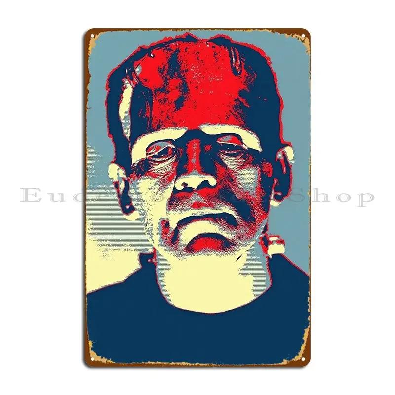 Boris Karloff In The Bride Of Frankenstein Metal Plaque Poster Decoration Character Party Garage Wall Decor Tin Sign Poster