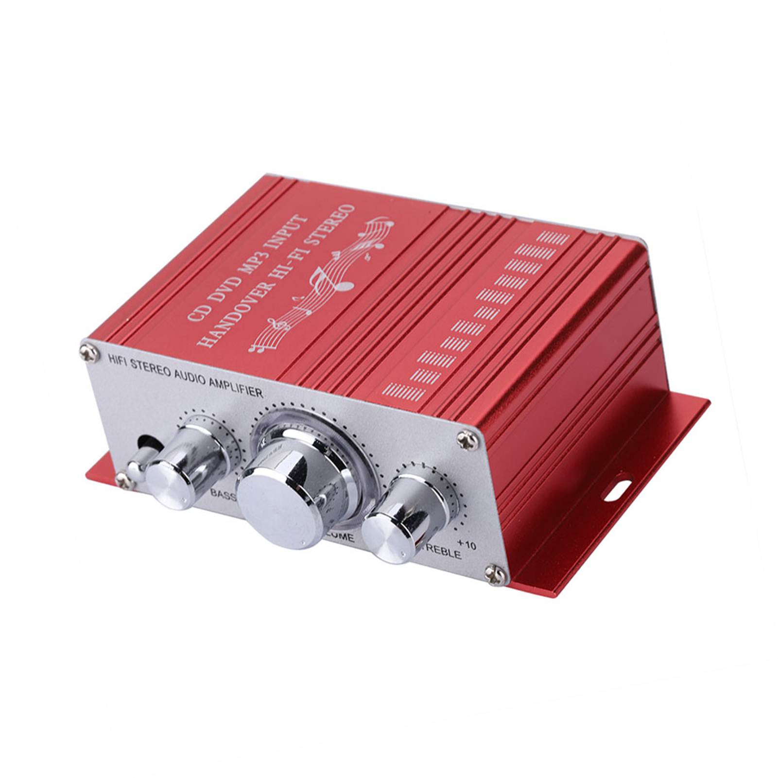 

Мини цифровой автомобильный усилитель Hifi или музыкальный CD DVD MP3 FM-плеер(красный) красный