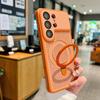 Magnetic Stand Cooling Phone Case for Samsung S26 S25 S24 Ultra Camera Protection Shockproof Bumper Armor Cover for S26 Ultra