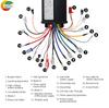 Black Gold Sine Wave 500W 36V/48V/60V/72V 30A Three-Mode Silent Brushless Motor Controller for E-Bikes