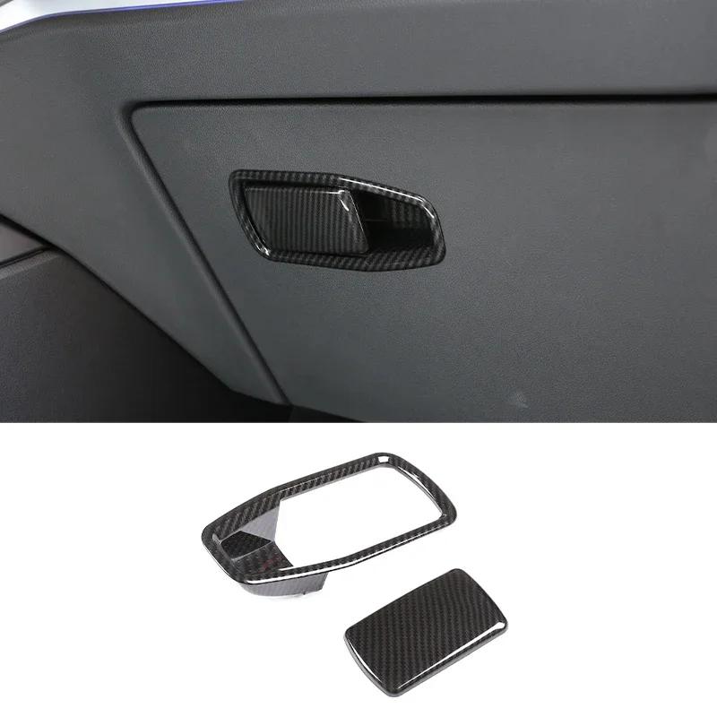 For BMW 3 Series G20 -2024 ABS Carbon Fiber Car Dashboard Console Gear Shift Panel Cover Trim Stickers Car Accessories