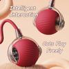 Cat Interactive Ball 3 Mode Automatic Rolling Ball Toys Faux Tail Rechargeable Smart Pet Electric Toy Cat Training Imitate Mouse