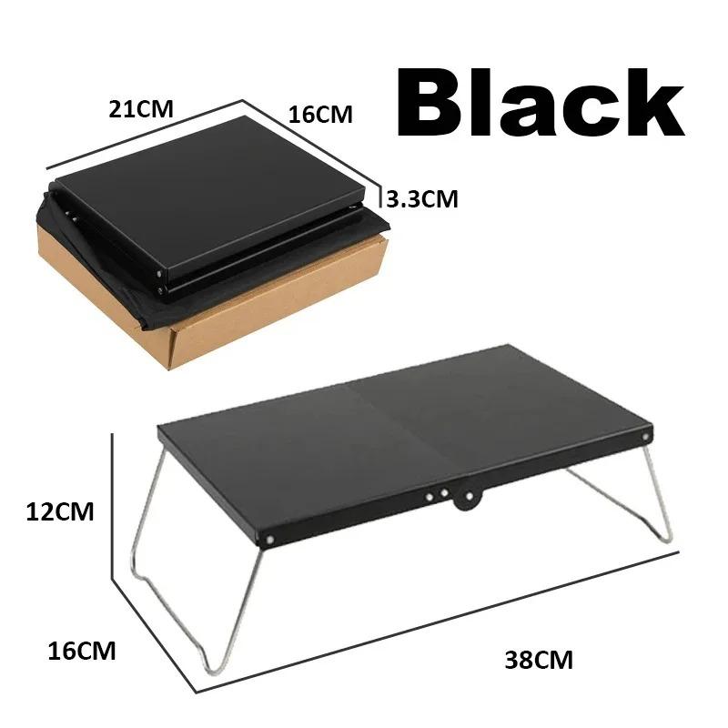 1PC Camping Portable Foldable Table,Small Aluminum Alloy Tables,Ultralight Outdoor Hiking Picnic Table,Folding Tables for BBQ.