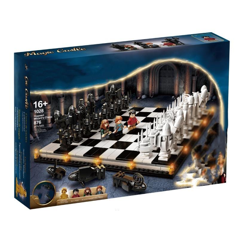 

Поттер Хогварт Гарри Волшебные Шахматы Мода Детская Игрушка Пазл Блоки Игрушки