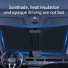 New Car Front Sunshades Foldable Windshield Sun Blocker Cover UV Protection Curtain Universal Fit for Car, Truck,SUV