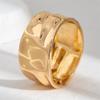 Trendy Irregular Spring Bangles Punk Style Wide Cuff Bracelets Exaggerated Bracelet for Couples and Party Occasions