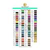 New Brothread - 80 Spools Polyester Sewing Machine Embroidery Thread Set 1000M (1100Y) No. 50 Each Spool - Colors Compatible with Janome Colors