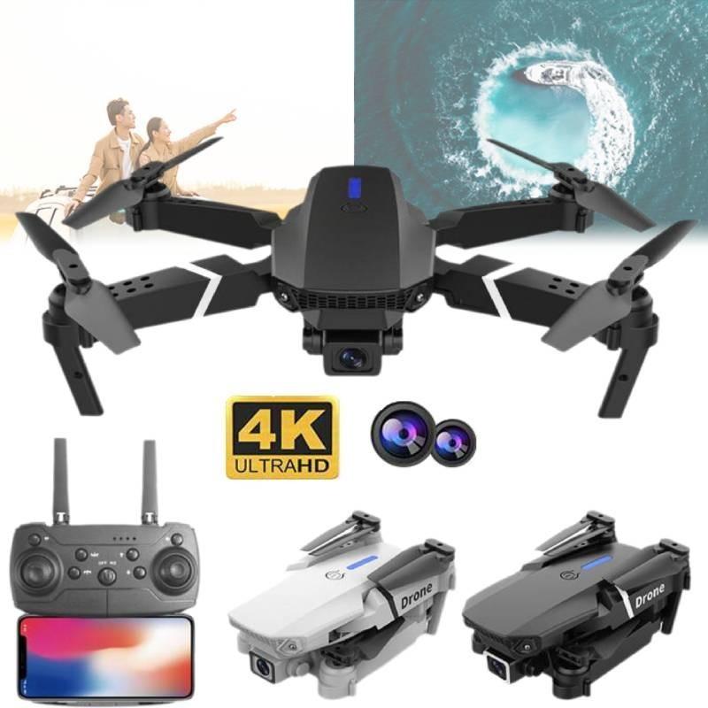 E88 Pro 4k Dual-Kamera Faltbare Drohne Fernbedienung Quadcopter Mit Handheld-Geschenkbox