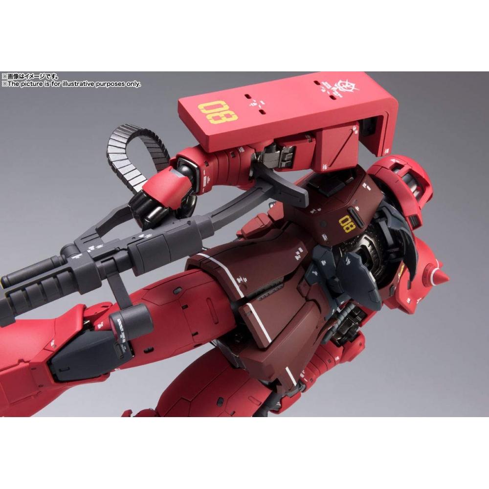 GUNDAM FIX FIGURATION METAL COMPOSITE Mobile Suit Gundam THE ORIGIN MS-05S Zaku I (Chars Maschine) ca. 180mm ABS&PVC&Druckguss bemalte bewegliche Figur