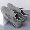 Summer Men Casual Shoes Breathable Knit Leisure Sport Shoes Young Man Cool Slip-on Loafers