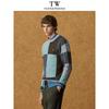 Teenie Weenie Men's Bear Logo Warm Round Neck Sweater