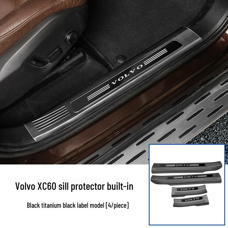 Volvo XC60 Rear Sill Guard (2018-2026) Stainless Steel Trunk Pedal