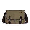 Men's Canvas Shoulder Bag Large Capacity Crossbody Bag