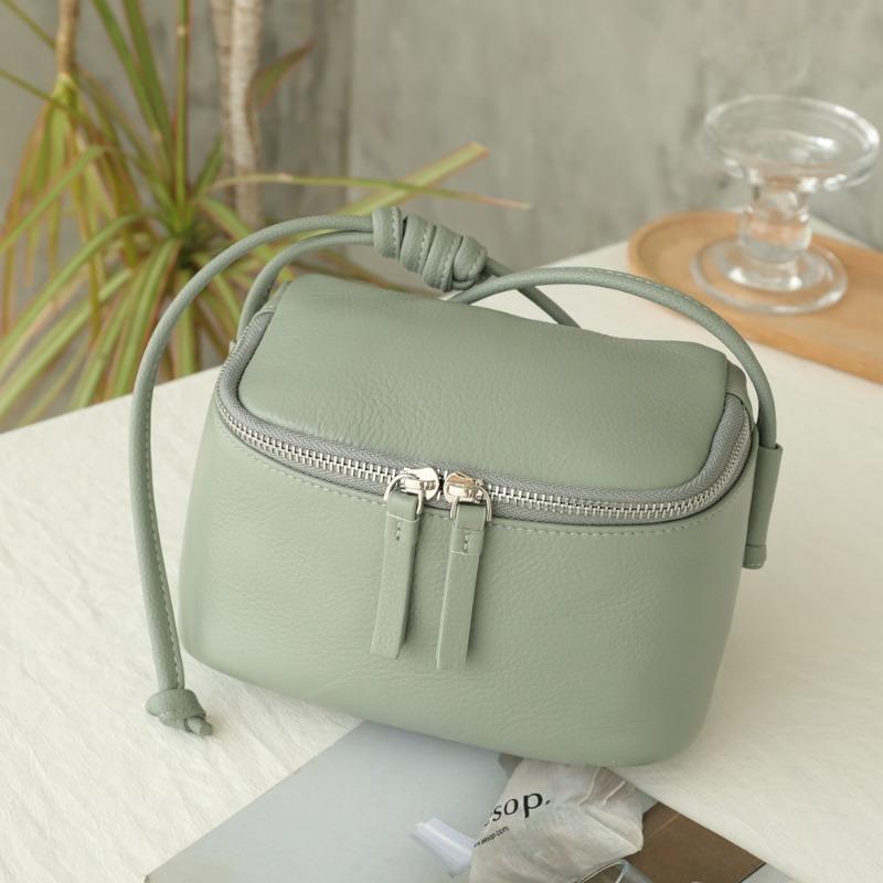 

Сумка-капля из натуральной кожи, женская, модная и универсальная, через плечо, на одно плечо One Size синий