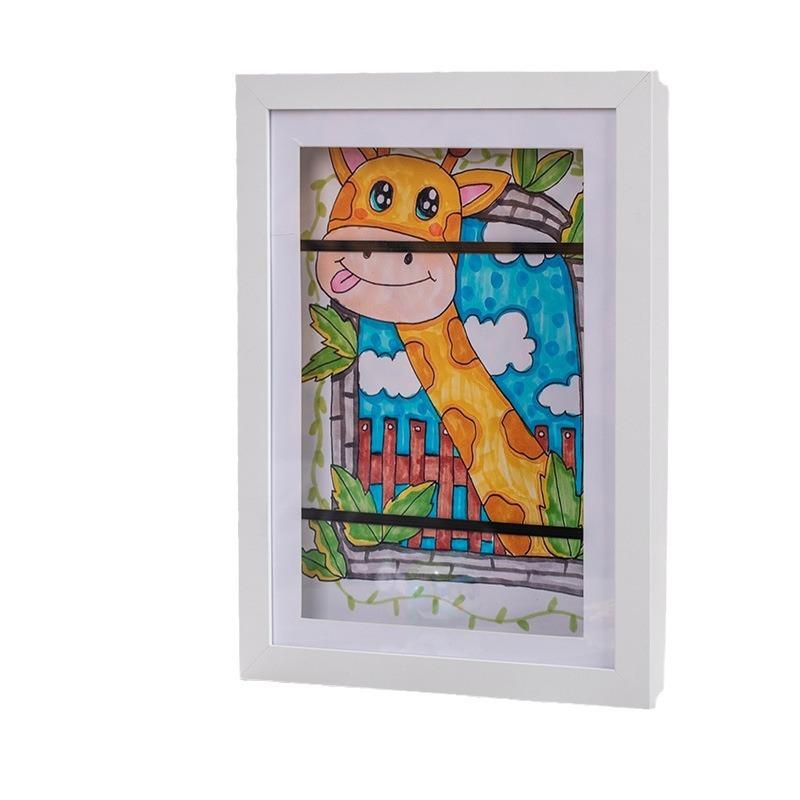 Children's Art Flip-up Wooden Photo Frame A4/A3