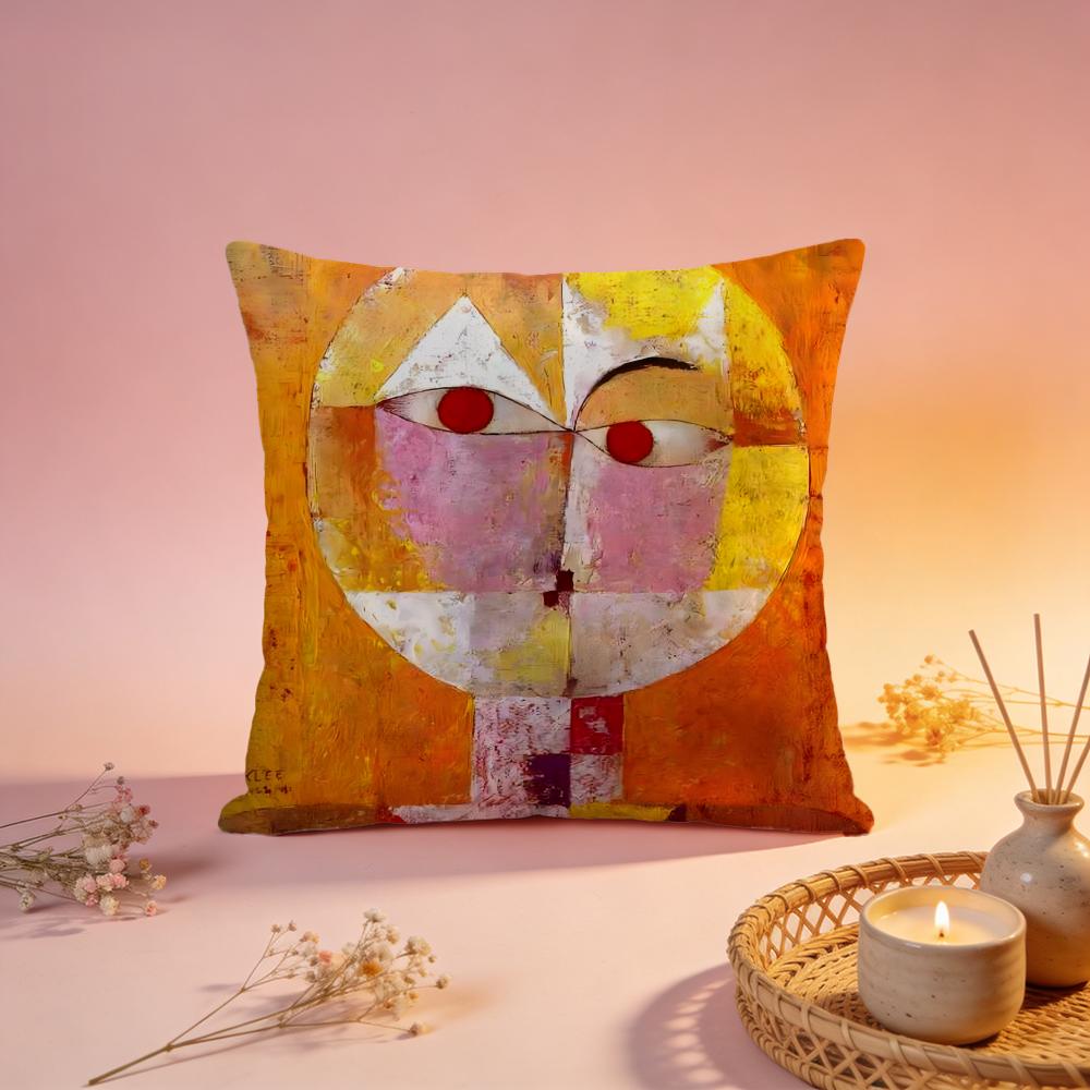 Stylish Ppaul Kleeew Cushion Cover Comfortable Durable Pillow Cover MultiScene for Home Office Car Sofa